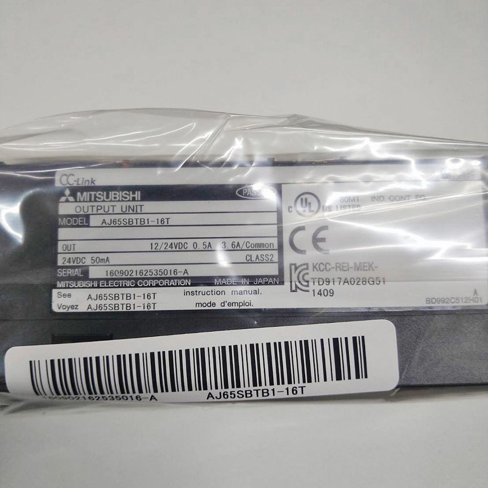 【新品】三菱電機 CC-Link小形タイプリモートI/Oユニット(トランジスタ出力,端子台)A-024拍卖