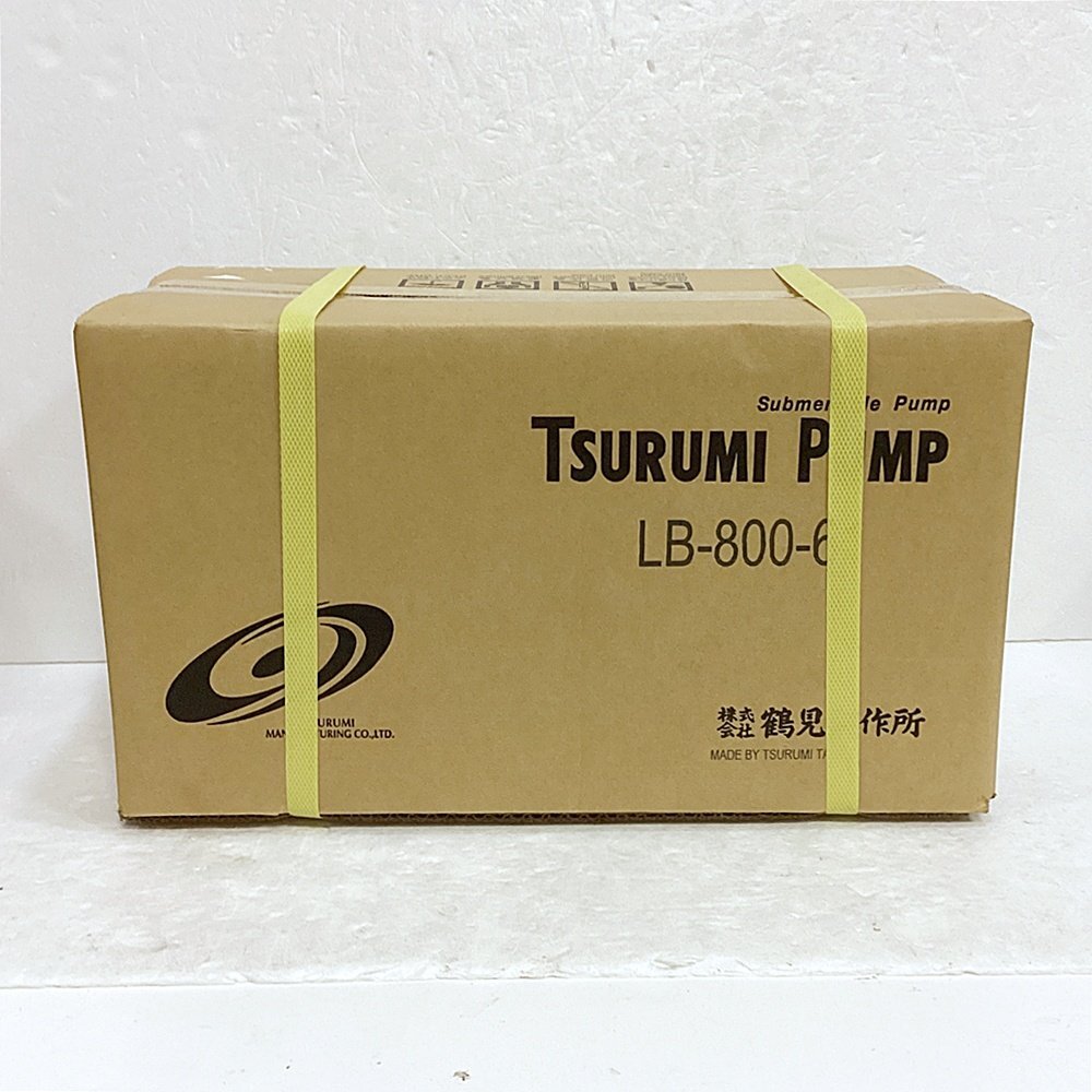 HO1 未使用品 鶴見製作所 ツルミ 水中ポンプ LB-800-61 100V 60Hz 50mm TSURUMI PUMP ⑤拍卖