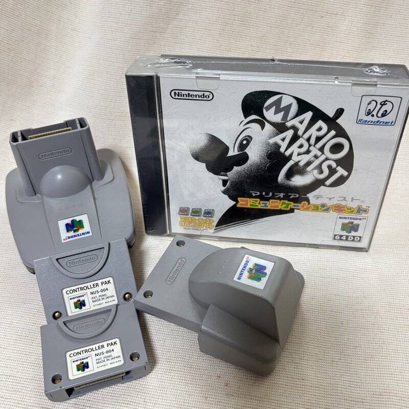 新品 NINTENDO 64 DO MARIO ARTIST 任天堂 マリオアーティスト コミュニケーション おまけ付 振動 64GB コントローラー IW507BZ19NTD拍卖