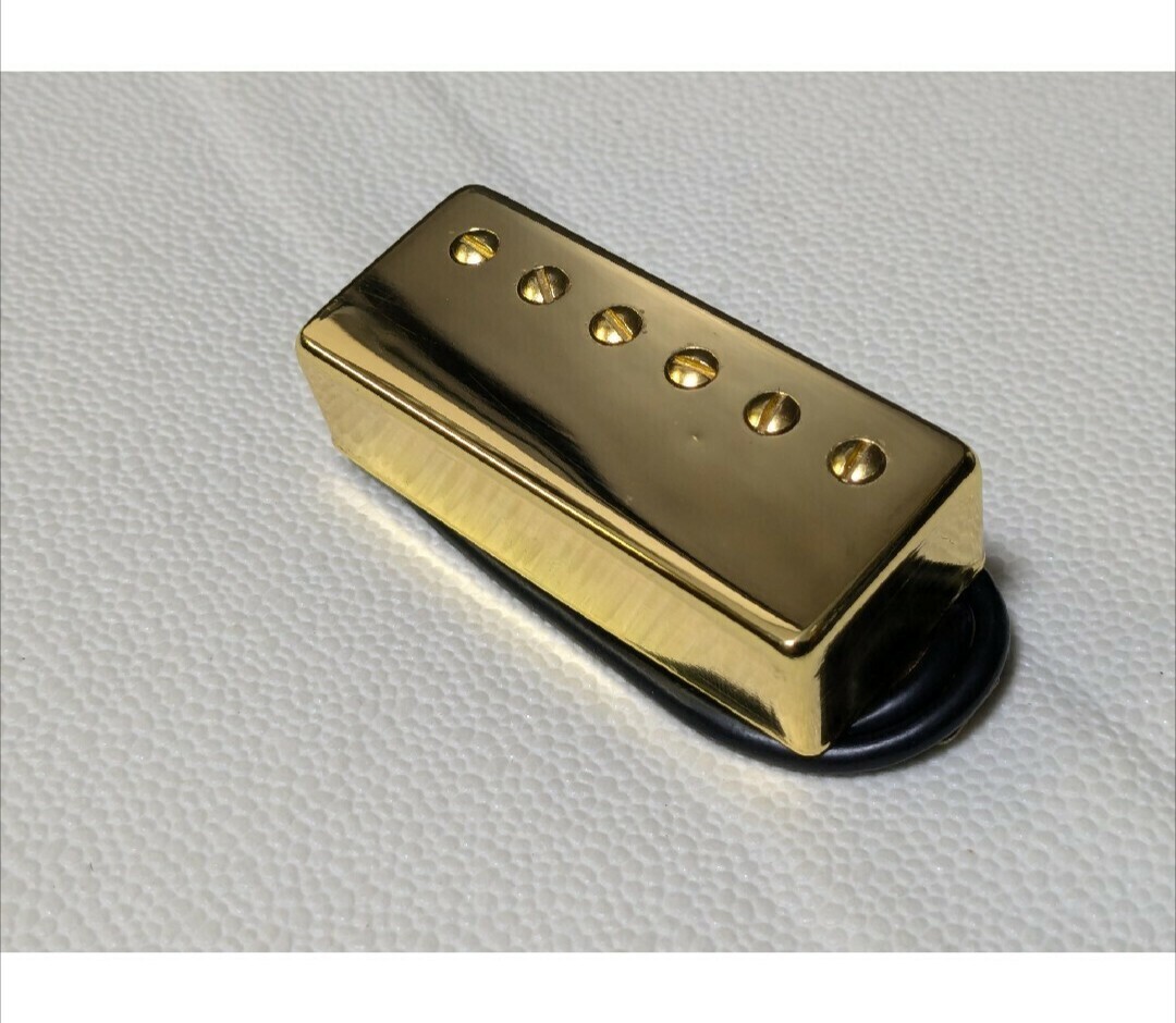 【スリキズ多め】4芯 ミニハムバッカー ゴールド カバード拍卖