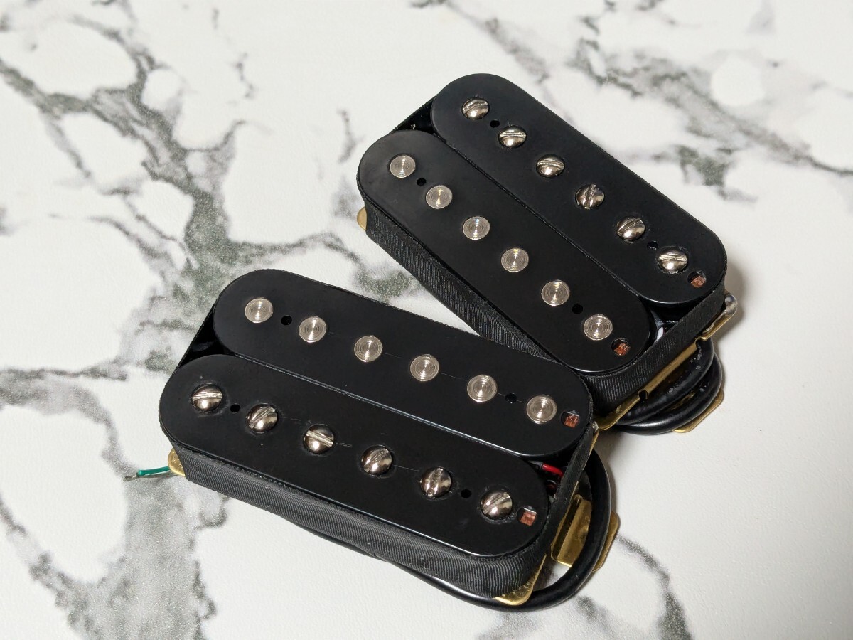 4芯 オープンハムバッカー ピックアップ PU×2 SET拍卖