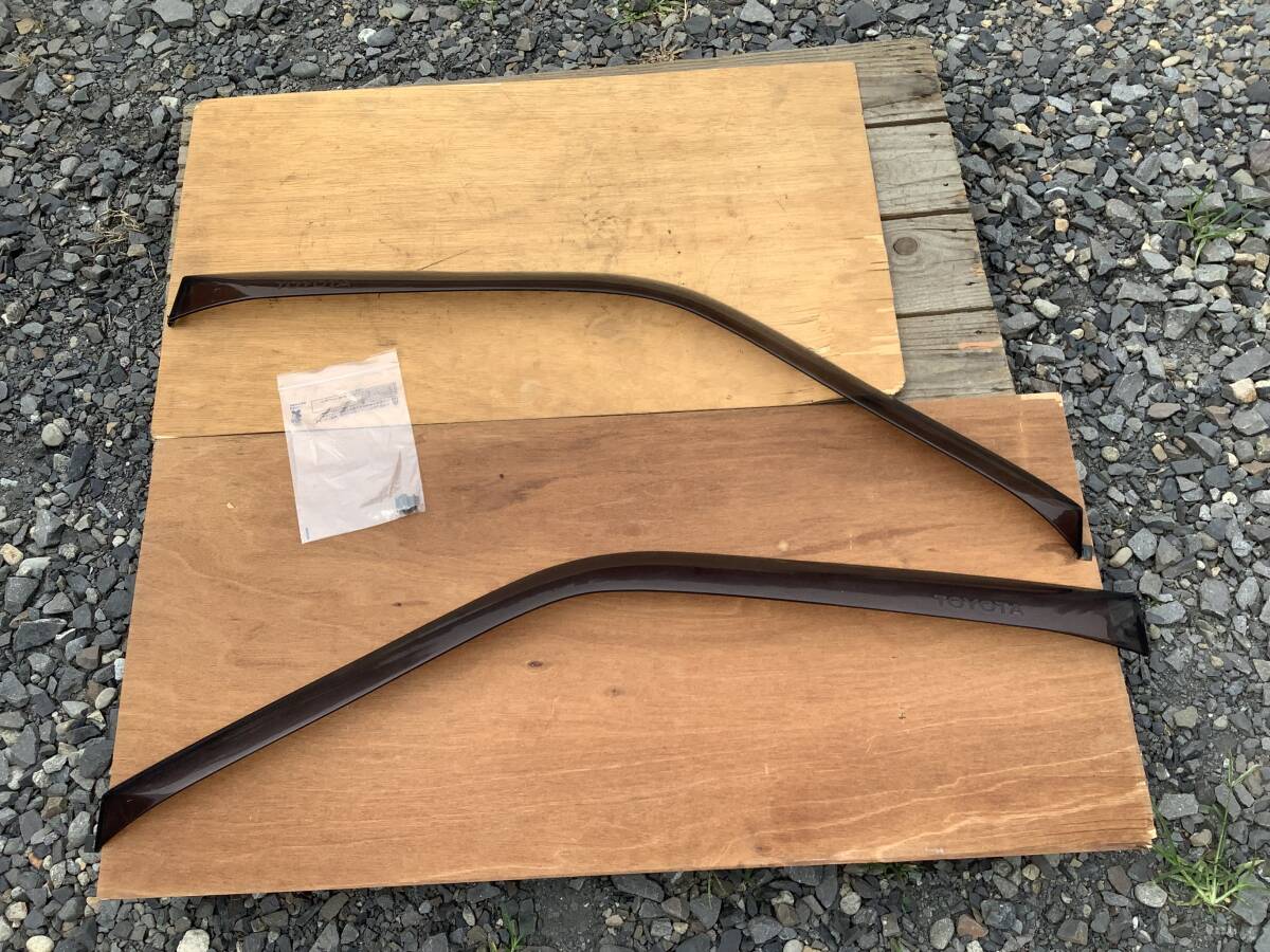 希少品 AE92 カローラ レビン スプリンター トレノ 純正 ドアバイザー 左右 サイドバイザー GT GT-Z GT-APEX AE91拍卖