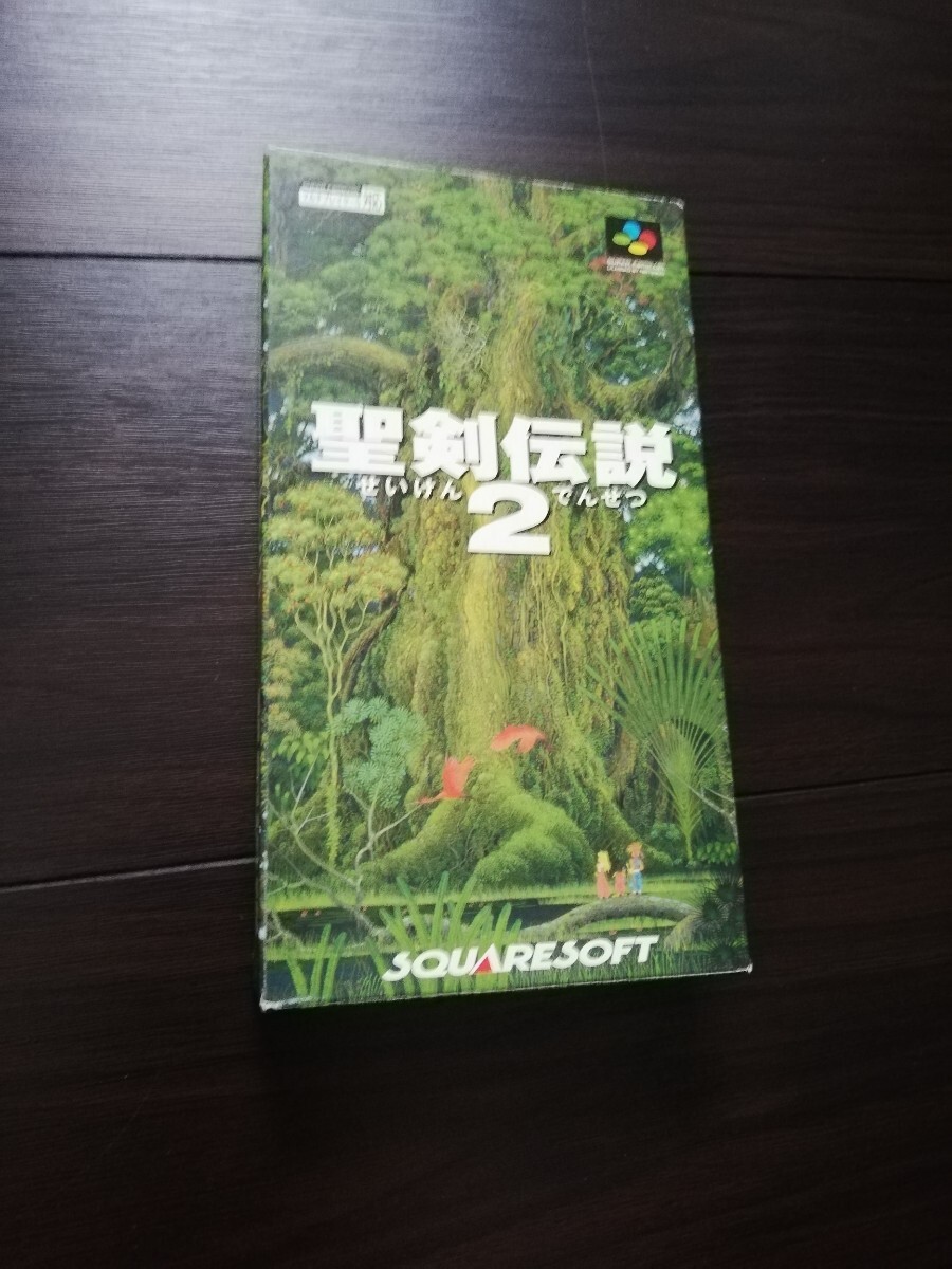 ★★SFC スーパーファミコンソフト聖剣伝説2 箱・説明書付き★★拍卖