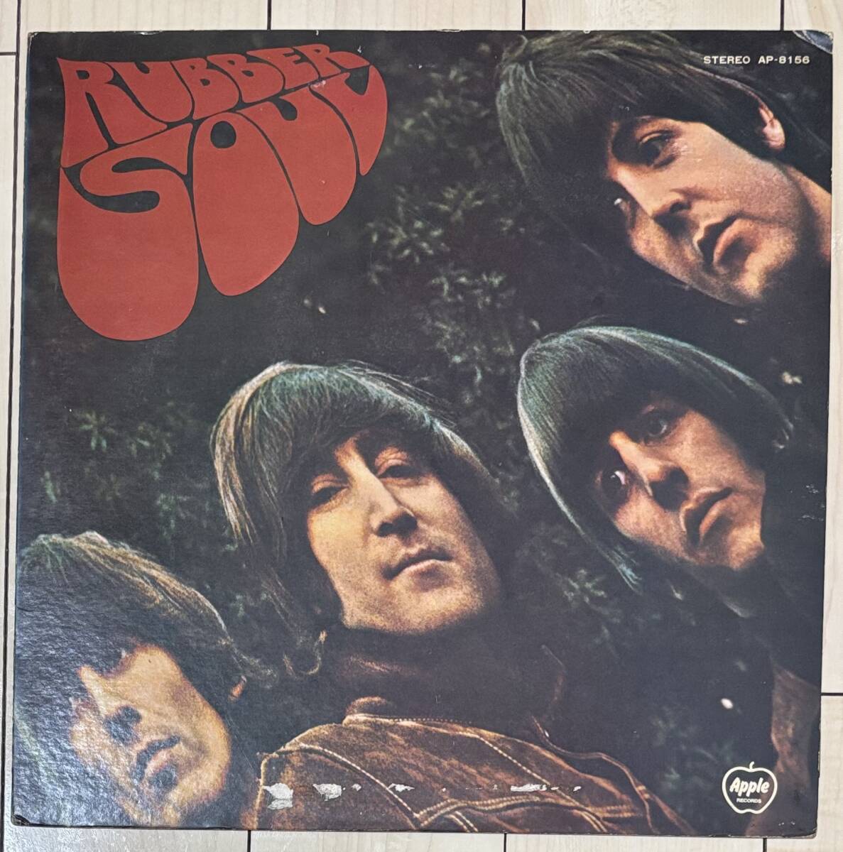C1408 LPレコード / THE BEATLES RUBBER SOUL / ラバー・ソウル ザ・ビートルズ / 東芝EMI / AP-8156拍卖