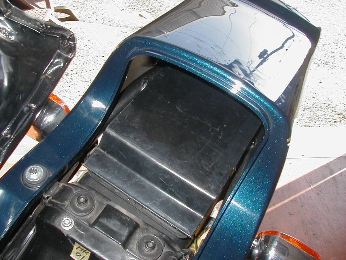 ■Z750FX1KZ1000Mk.2■カワサキ純正工具入れ・小物入れ・書類入れ■ノーマルオリジナル当時物貴重希少絶版レアZ1RZ2Z750RSZ750FD1A5Z系Z用拍卖