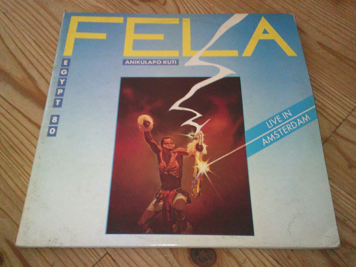 LP:FELA ANIKULAPO KUTI & EGYPT 80 LIVE IN AMSTERDAM フェラ・クティ ライヴ:2枚組:UK盤拍卖
