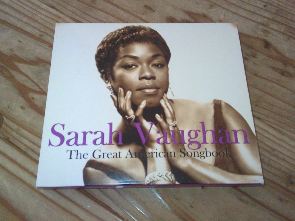 ●即決!CD:SARAH VAUGHAN THE GREAT AMERICAN SONGBOOK サラ・ヴォーン:2枚組ベスト47曲拍卖