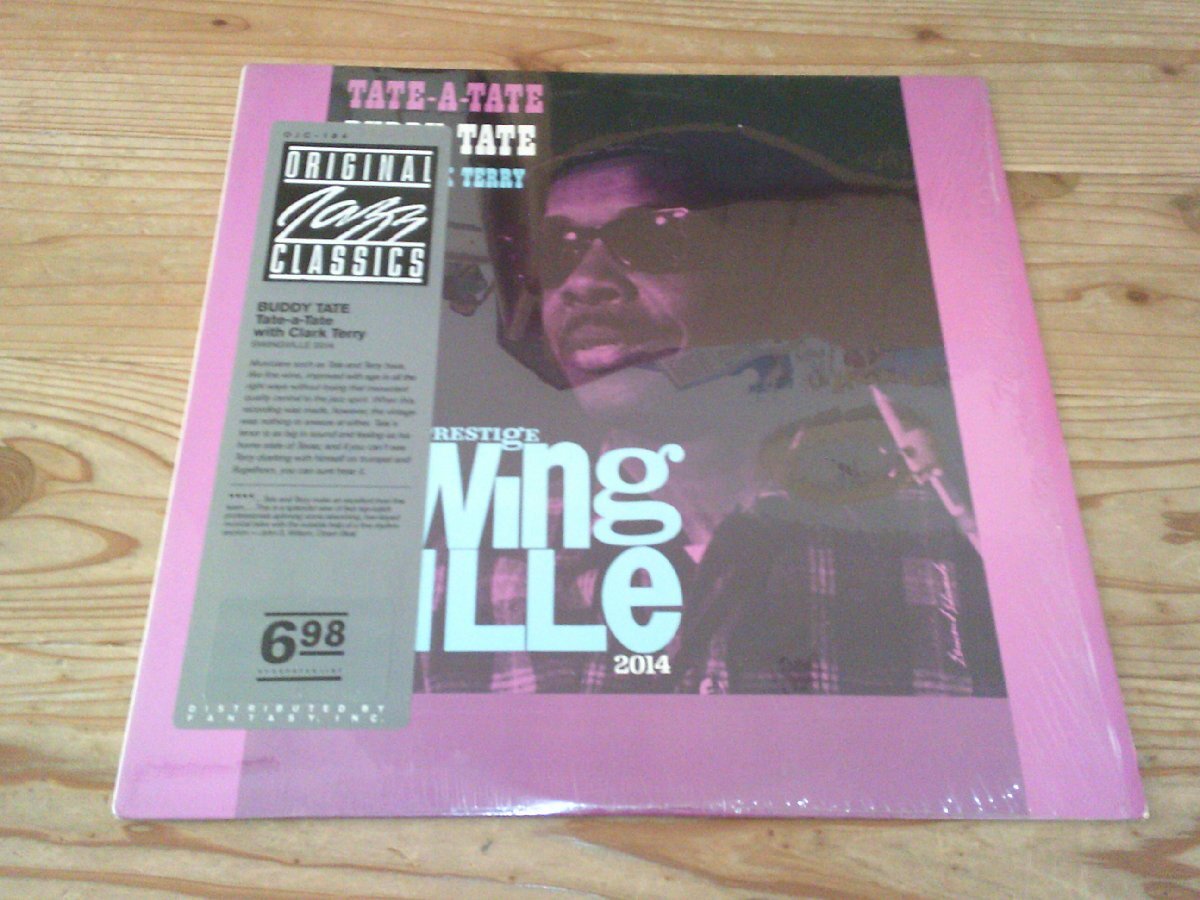LP:BUDDY TATE TATE-A TATE TOMMY FLANAGAN バディ・テイト:US盤:シュリンク付:PRESTIGE拍卖