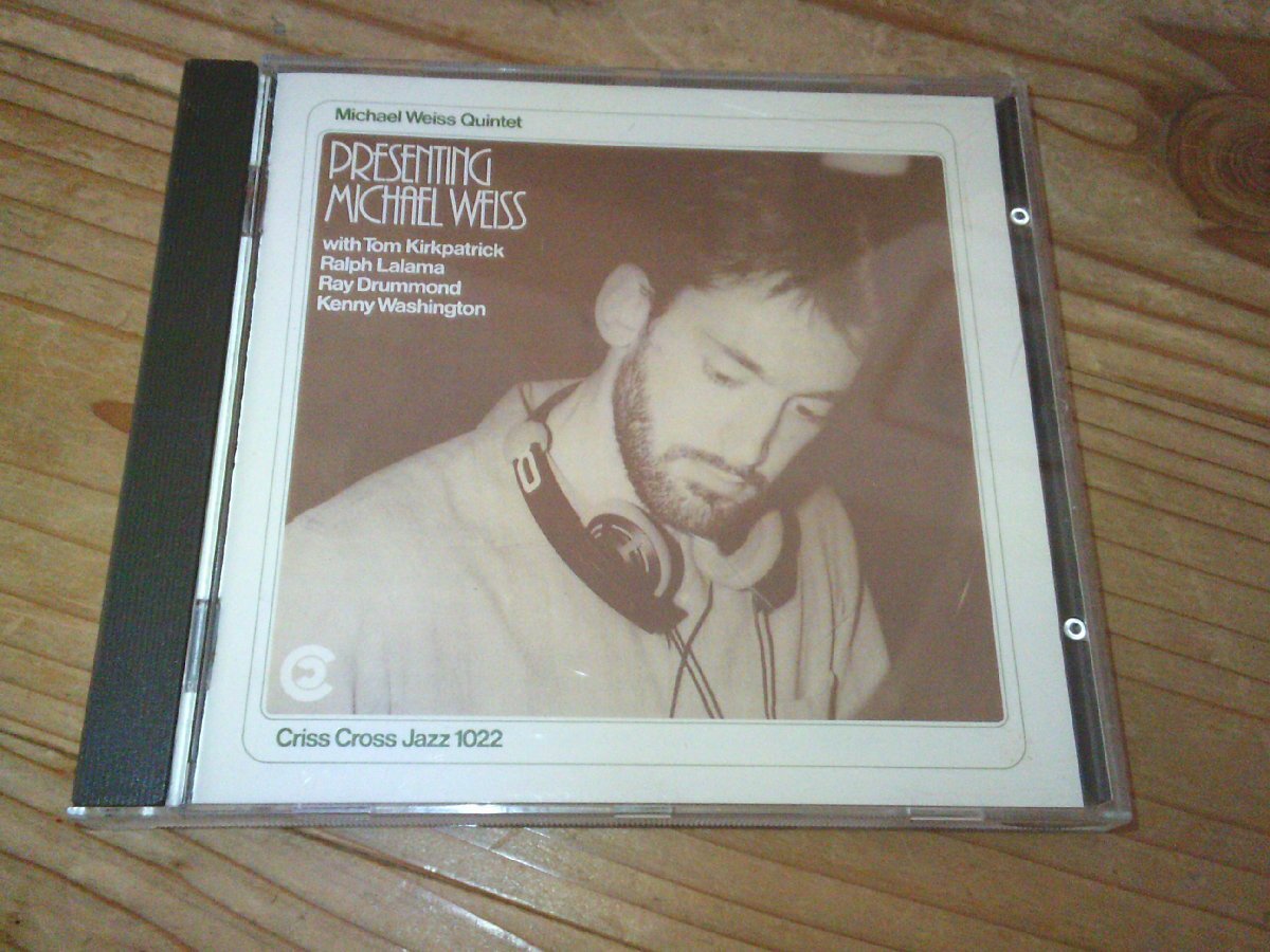 CD:MICHAEL WEISS QUINTET PRESENTING MICHAEL WEISS マイケル・ワイス:Criss Cross Jazz拍卖