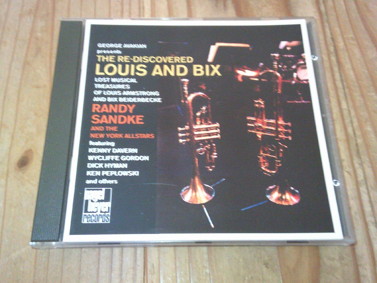 CD:THE RE-DISCOVERED LOUIS AND BIX RANDY SANDKE ランディ・サンドゥク拍卖