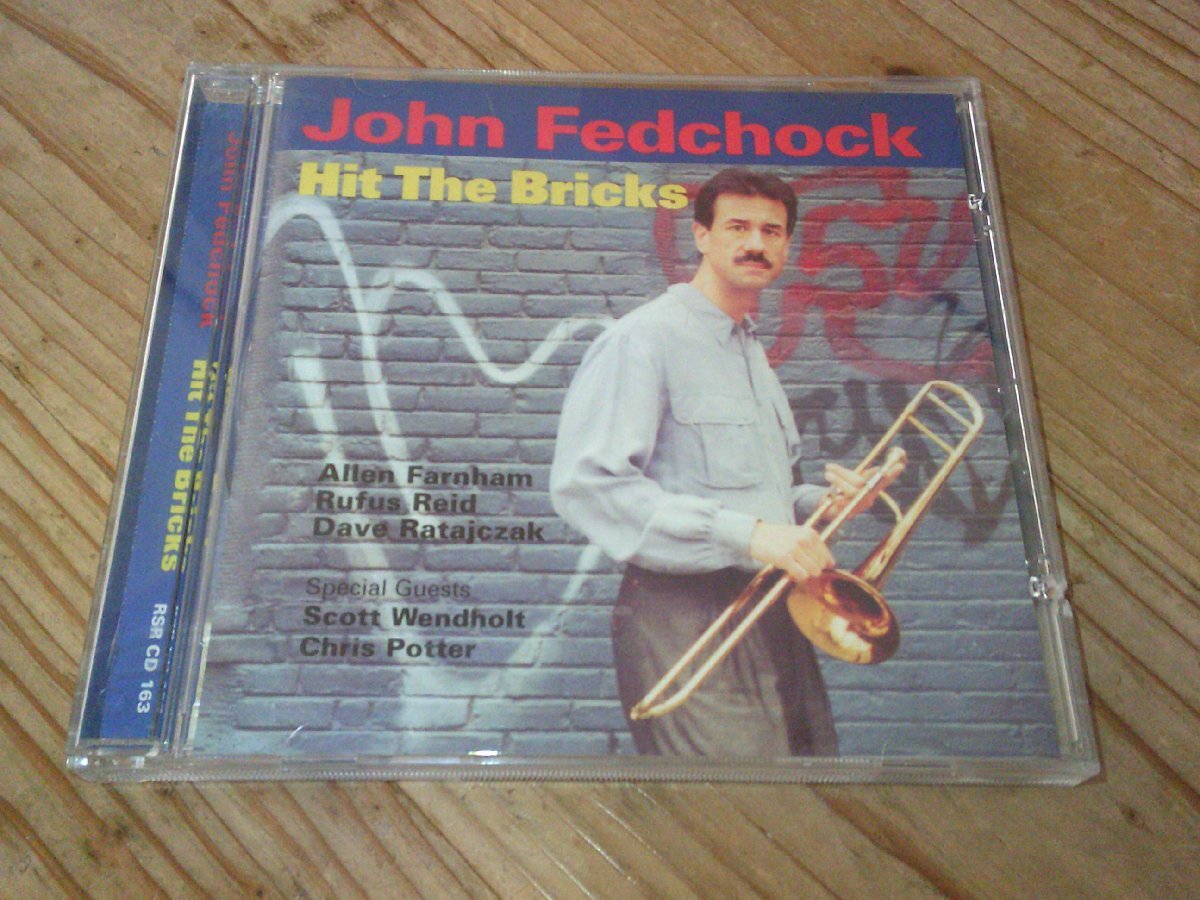 CD:JOHN FEDCHOCK HIT THE BRICKS ジョン・フェドコック拍卖