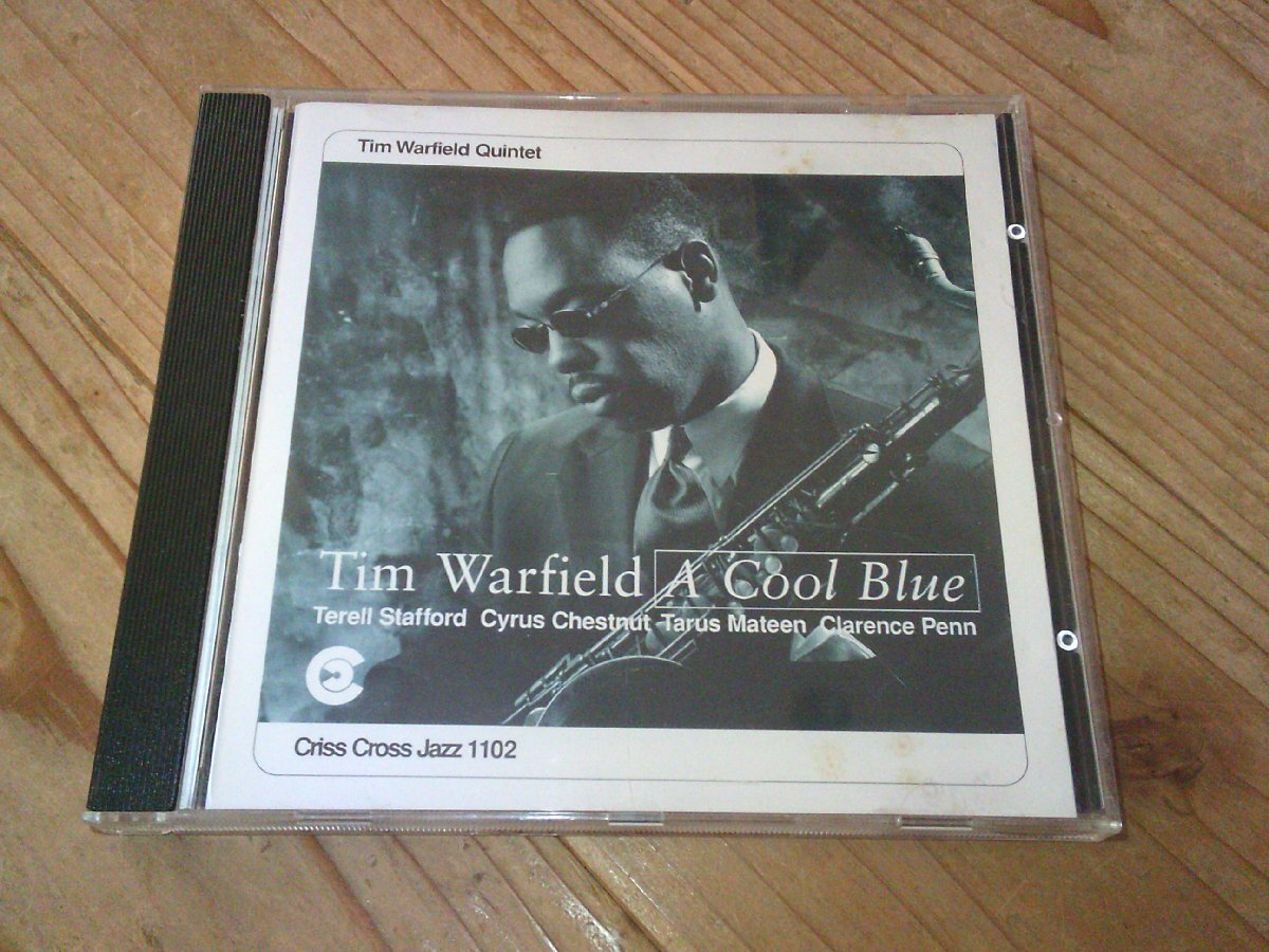 CD:TIM WARFIELD QUINTET A COOL BLUE ティム・ウォフィールド:Criss Cross Jazz拍卖