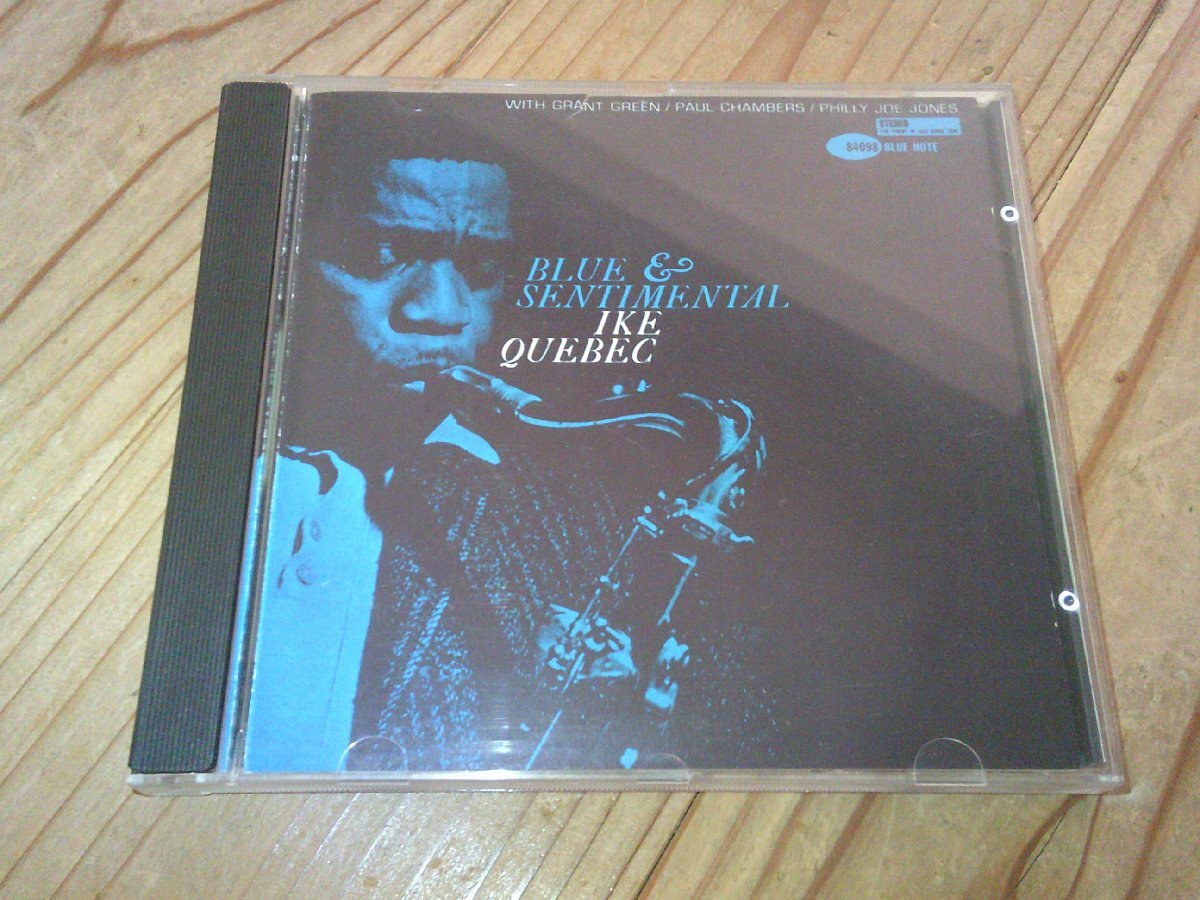 CD:IKE QUEBEC BLUE AND SENTIMENTAL +2 アイク・ケベック:BLUE NOTE拍卖