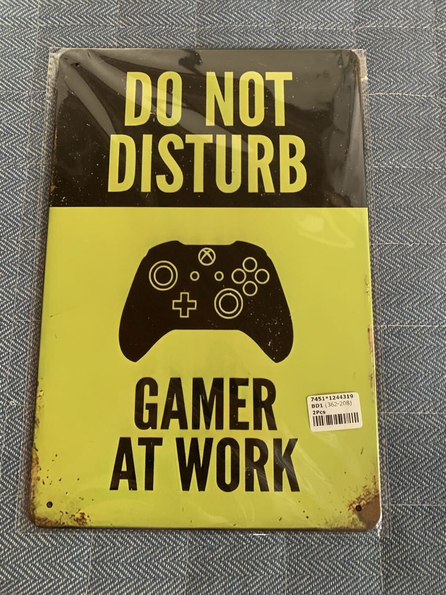 ブリキ看板 ヴィンテージ インテリア 雑貨 看板 メタル プレート 車庫 サインボード アメリカン雑貨 ゲーム拍卖