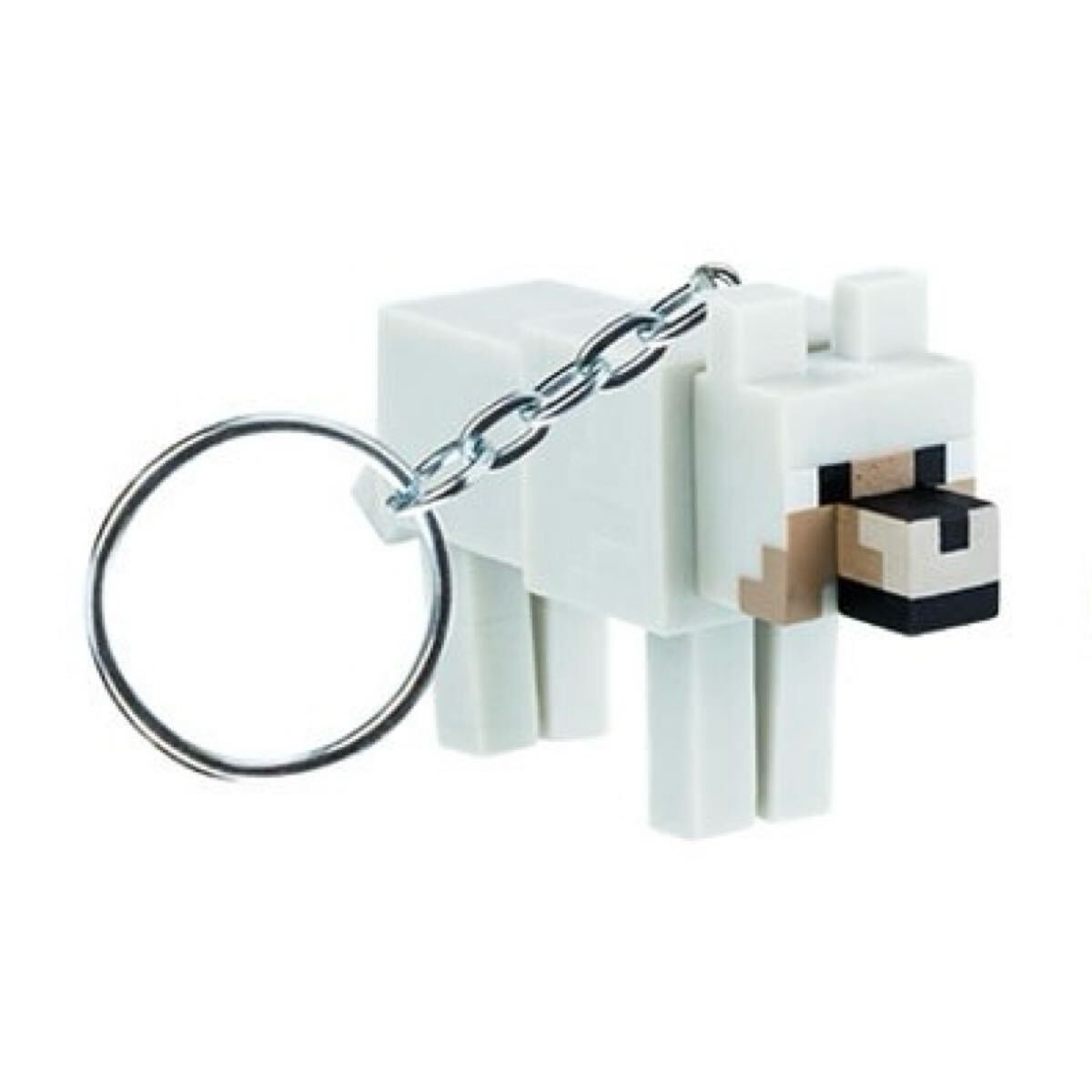 オオカミ マインクラフト フィギュアキーチェーン キーホルダー マイクラ Minecraft ミニフィギュア サイズは画像2参照拍卖