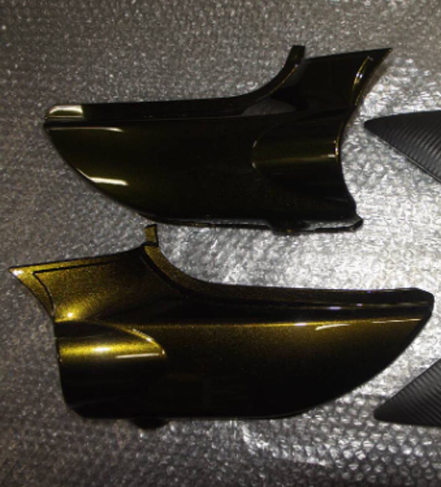 Z900RS Z1タイプサイドカバー(2020キャンディトーングリーン)左右 ドレミコレクション拍卖