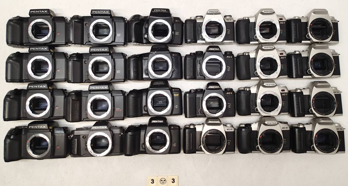 M303D 大量 24台 ペンタックス PENTAX AF 一眼レフ カメラ MZ- 50 30 10 7 5 3 Z1 Z10 Z50P Z70P P30T SFXn SF7 等 中古 レトロ ジャンク拍卖