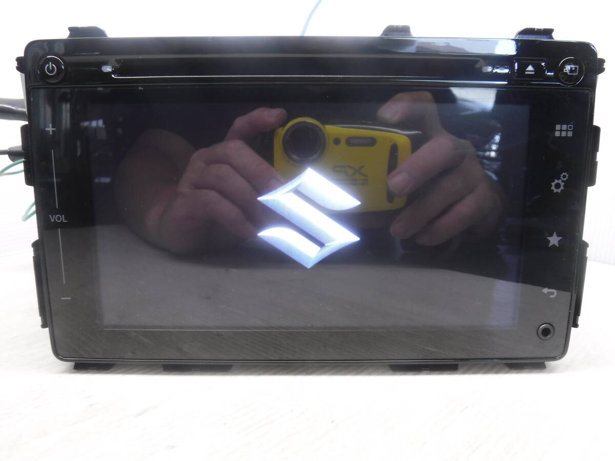 (2)スズキ ソリオ 純正ナビ MA26S/MA36S/MA46S HARMAN CD/DVD/Bluetooth/フルセグTV 中古拍卖