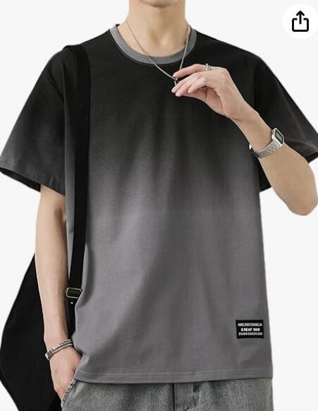 Tシャツ メンズ 半袖 夏服 無地 綿100% 定番 大きいサイズ M拍卖