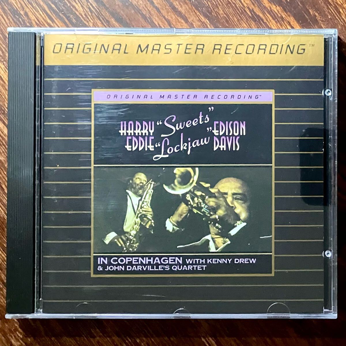 【MFSL GOLD CD】HARRY SWEETS EDISON & EDDIE LOCKJAW DAVIS / IN COPENHAGEN ハリー・スウィーツ・エディソン MOBILE FIDELITY ゴールド拍卖