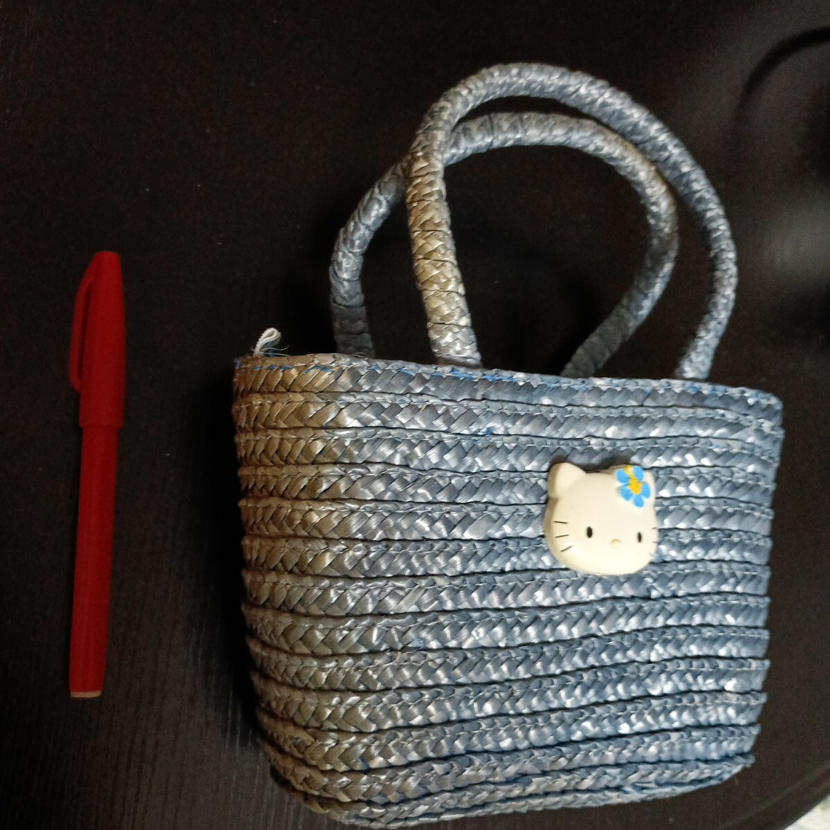 2506 サンリオ ハローキティ キティミニかごバッグ バスケット 2000年 レトロ拍卖