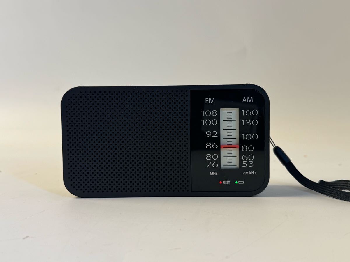 TOSHIBA TY-KCR1 ポータブルラジオ LEDライト付き FM AM ワイド 東芝 コンパクトラジオ拍卖