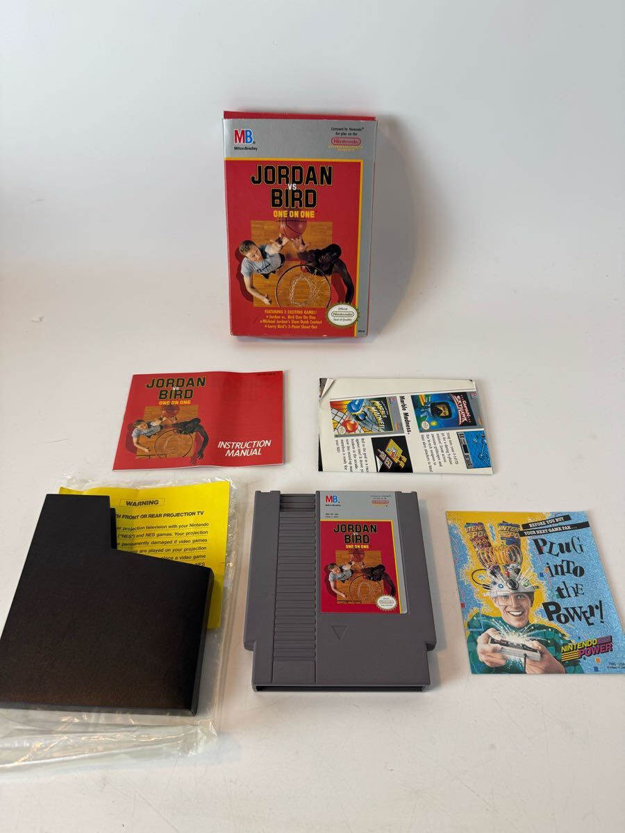 JORDAN vs BIRD NINTENDO Milton Bradley バスケットボール ビンテージ ニンテンドー ゲーム アンティーク コレクション カセット ソフト拍卖