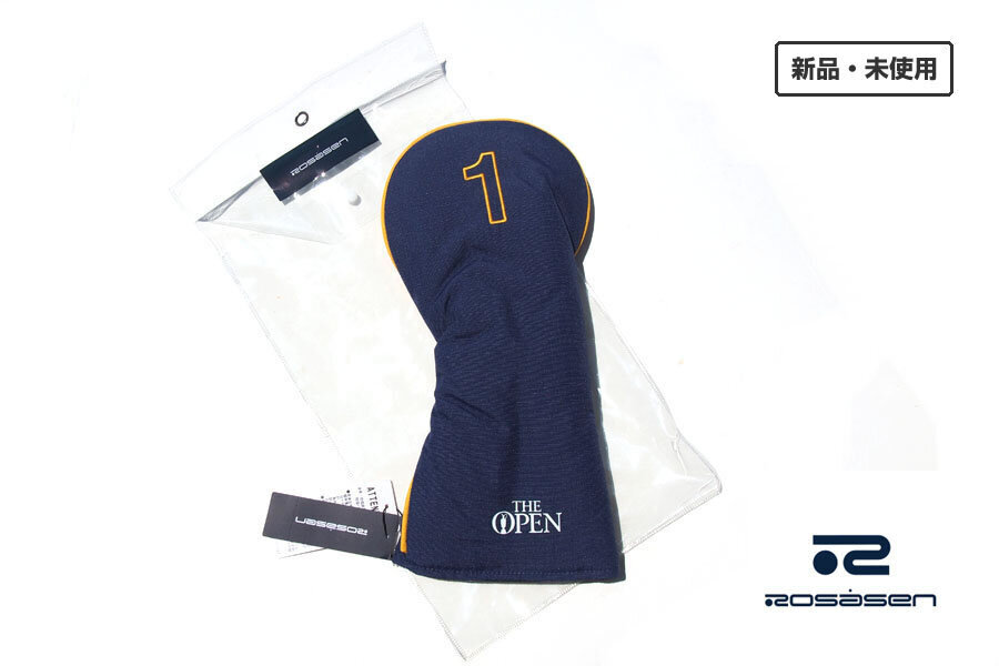 送料無料★新品|未使用|ロサーセン|Rosasen|ドライバー用ヘッドカバー|THE OPENコラボ拍卖
