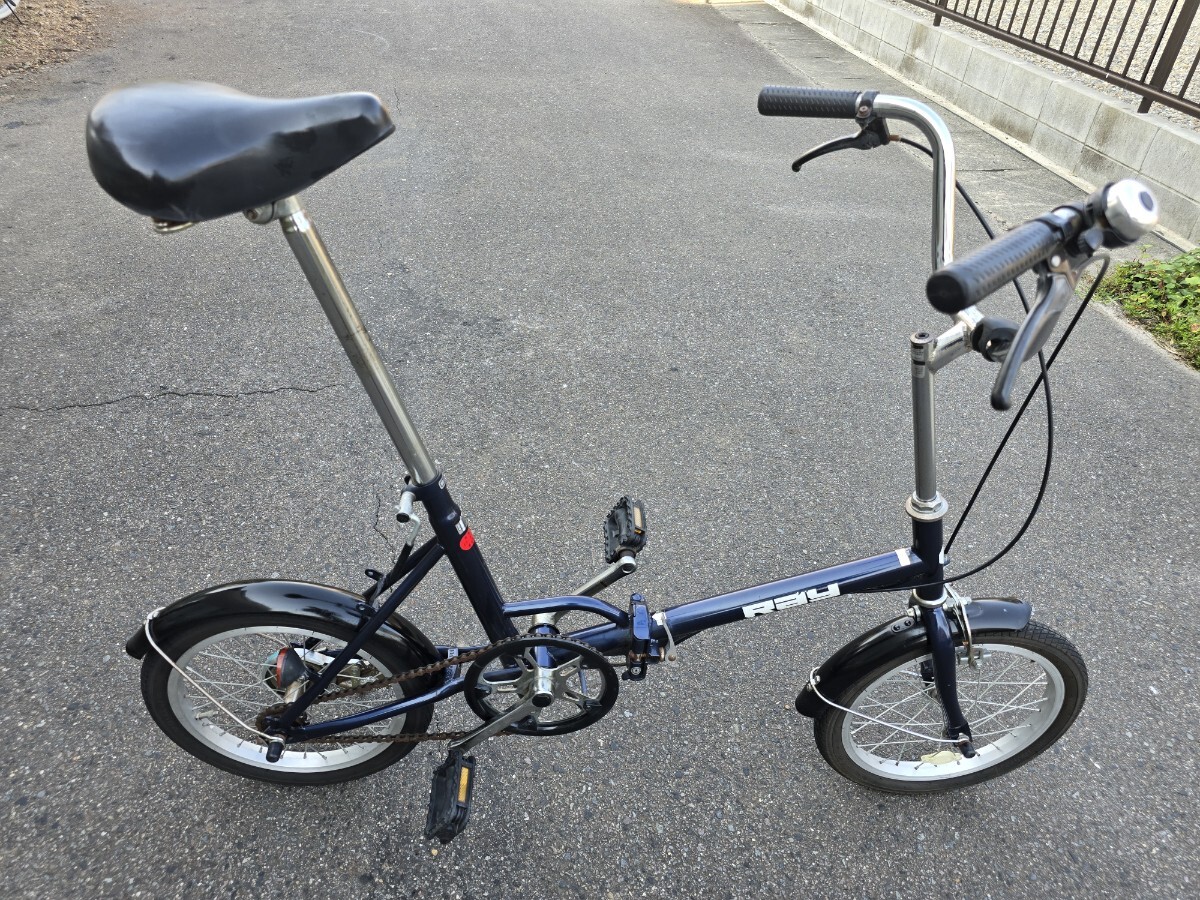 RAY 折りたたみ自転車 16インチ ネイビー 拍卖