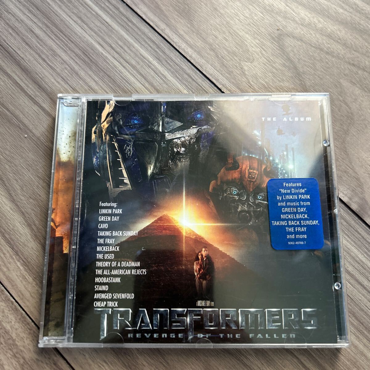 トランスフォーマー CD サウンドトラック 輸入盤 Linkin Park Green Day Avenged Sevenfold Cheap Trick Michael Bay サントラ 映画拍卖