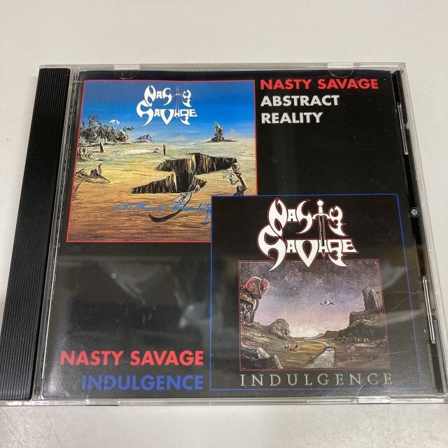 NASTY SAVAGE / ABSTRACT REALITY/INDULGENCE (廃盤/THRASH METAL スラッシュメタル)拍卖