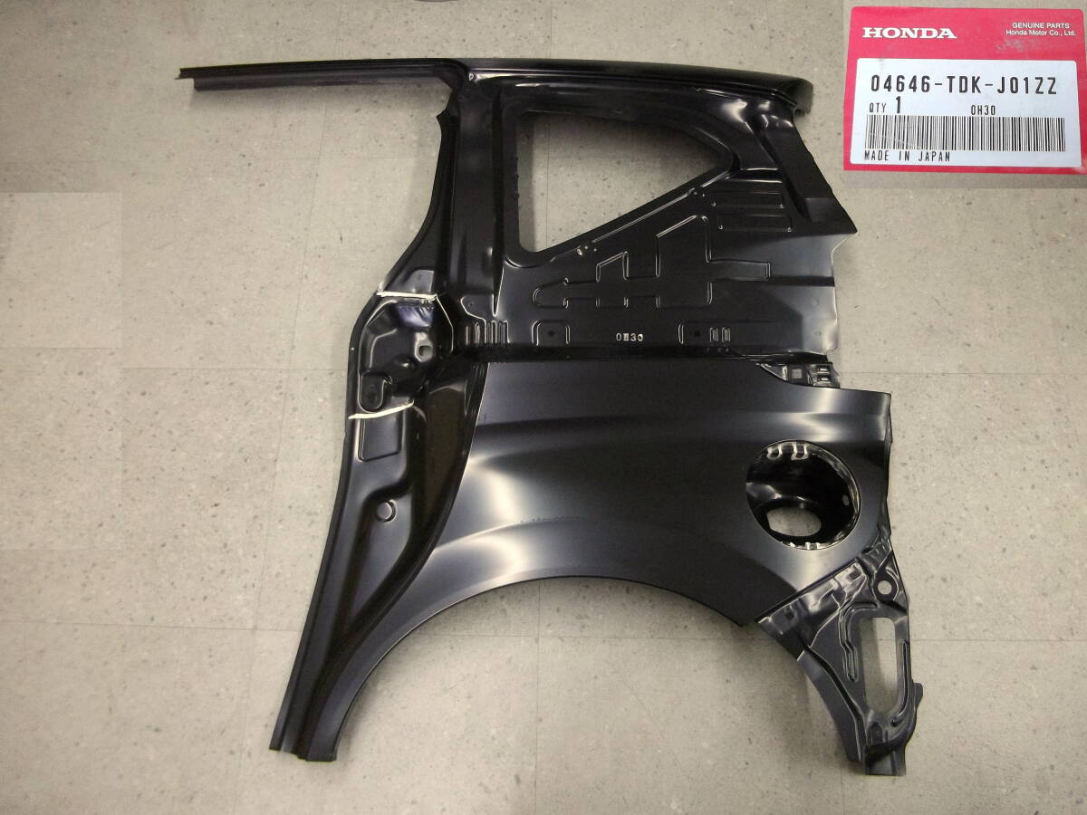 ★●2507-KY8LLL GB5 GB6 GB7 GB8 フリード 純正 左 リアクオーターパネル ロッカー部カットあり 04646-TDK-J01ZZ 新品未塗装品!拍卖