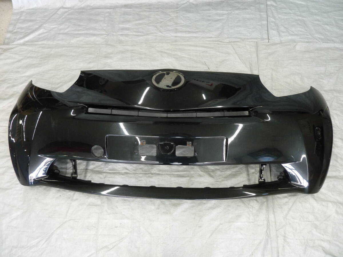 ●●2408-N11LL 割凹切無! KGJ10 NGJ10 IQ アイキュー 純正 フロントバンパー 黒メタ 52119-74010拍卖