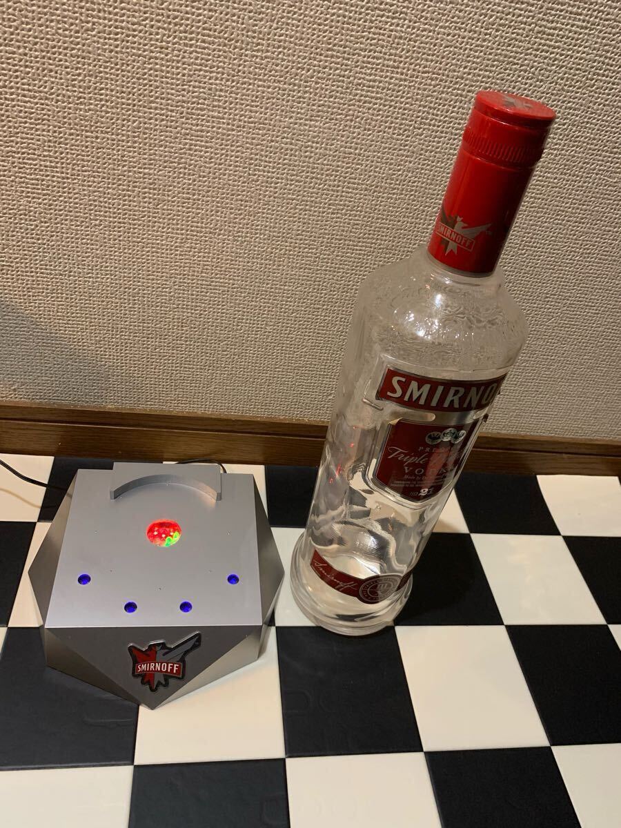 スミノフ LED照明 ディスプレイ 非売品 電飾サイン ライト拍卖