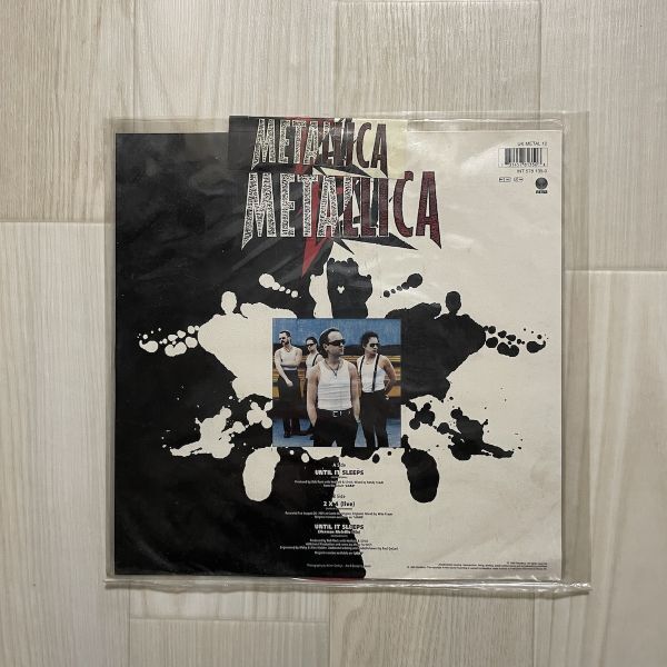 LP / 希少 限定盤 METALLICA メタリカ - Until It Sleeps 10インチ レコード アナログ ハードロック ヘヴィメタル カークハメット拍卖