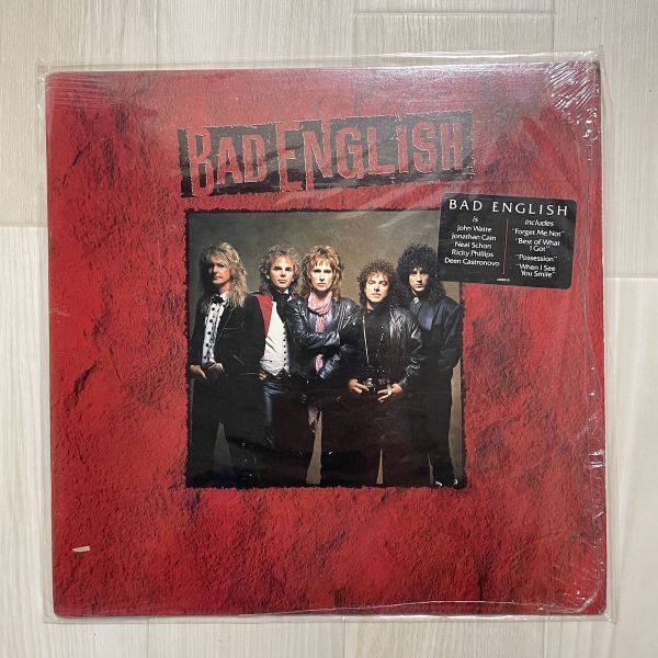 LP / 美品 Bad English バッド・イングリッシュ ① シュリンク付 レコード アナログ ハードロック ジョン・ウェイト ニール・ショーン拍卖