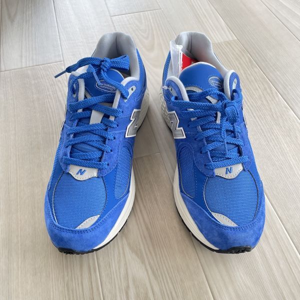 新品 未使用 タグ/箱付 New Balance ニューバランス スニーカー M2002R HU ブルー 27.5cm M860 NERGY ABZORB 574 996 1400 1500拍卖