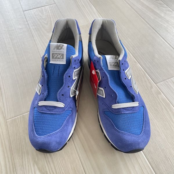 新品 未使用 タグ/箱付 New Balance ニューバランス スニーカー M996 RYL made in USA 25.5cm 574 996 1400 1500 990 1300 576拍卖