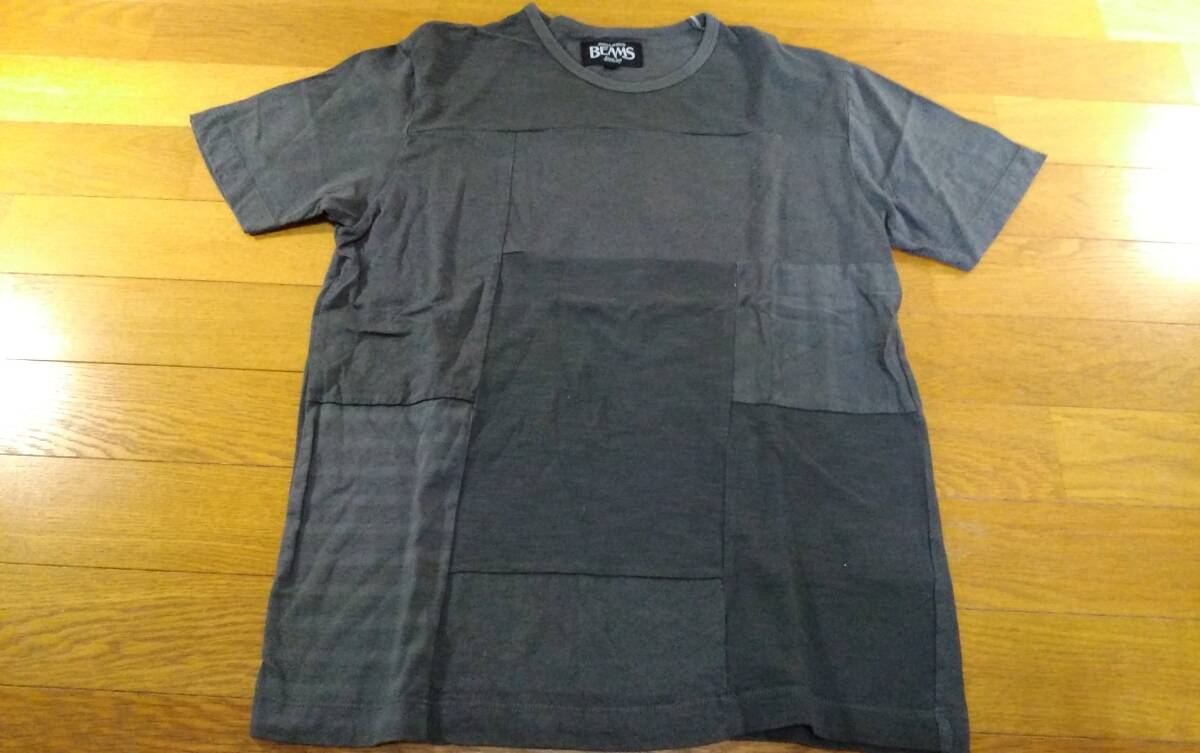 BEAMS ビームス Tシャツ SIZE:S 黒グレー 送料215円~拍卖