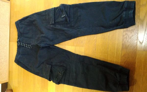 Bershka ベルシュカ カーゴパンツ SIZE:USA M 黒 送料1000円~拍卖