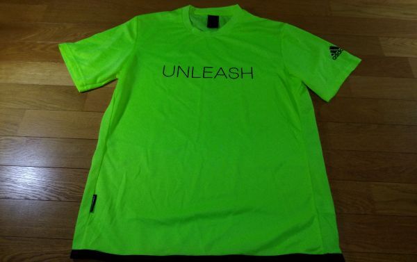 adidas アディダス UNLEASH プラシャツ SIZE:XO イエロー 送料215円~拍卖