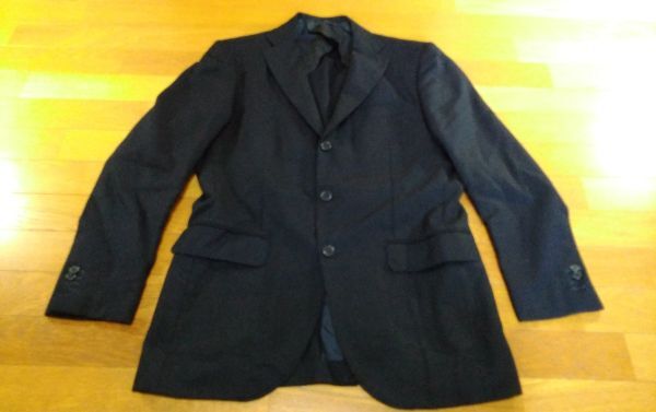 SHIPS シップス テーラードジャケット SIZE:52 黒系 送料600円~拍卖
