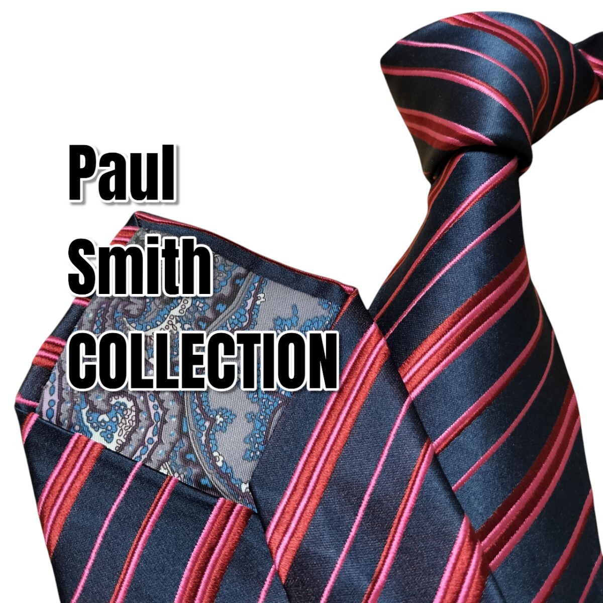 Paul Smith COLLECTION ストライプ柄 イングランド製拍卖