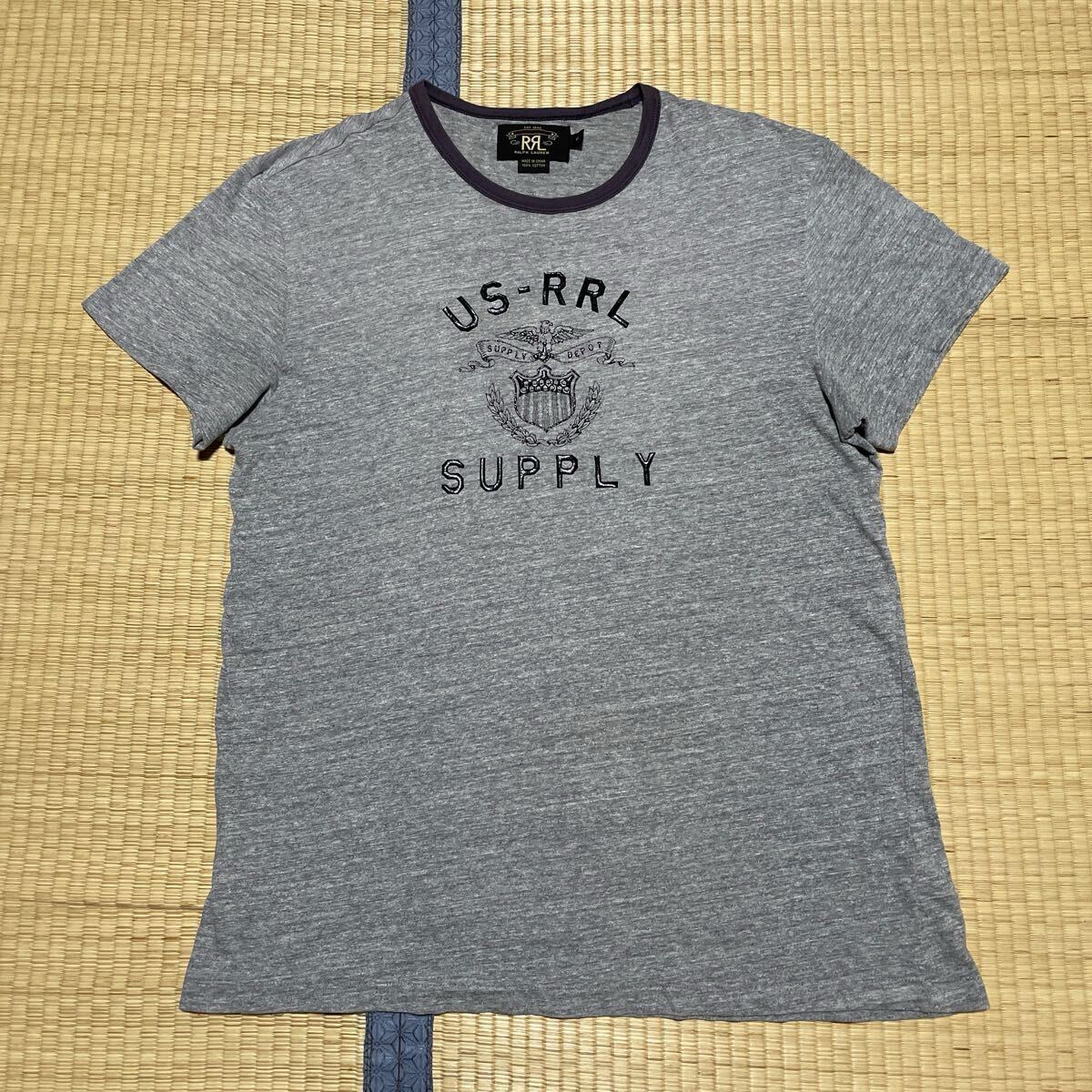 RRL ダブルアールエル ラルフローレン リンガー Tシャツ カットソー M拍卖