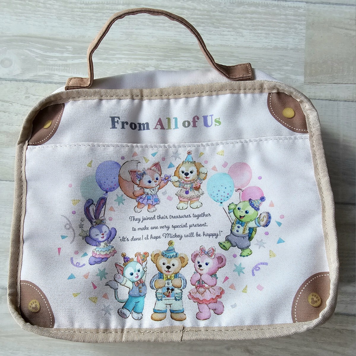 ディズニーシー ダッフィー フレンズ From All of Us スーベニアバック拍卖