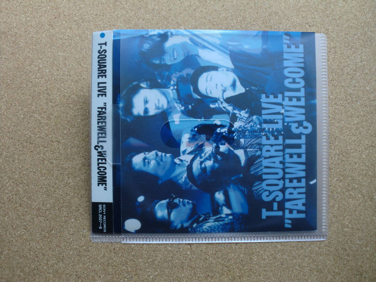 *【CD+SCD】T-スクエア/T-SQUARE LIVE "FAREWELL&WELCOME"(SRCL2027/8)(日本盤)拍卖