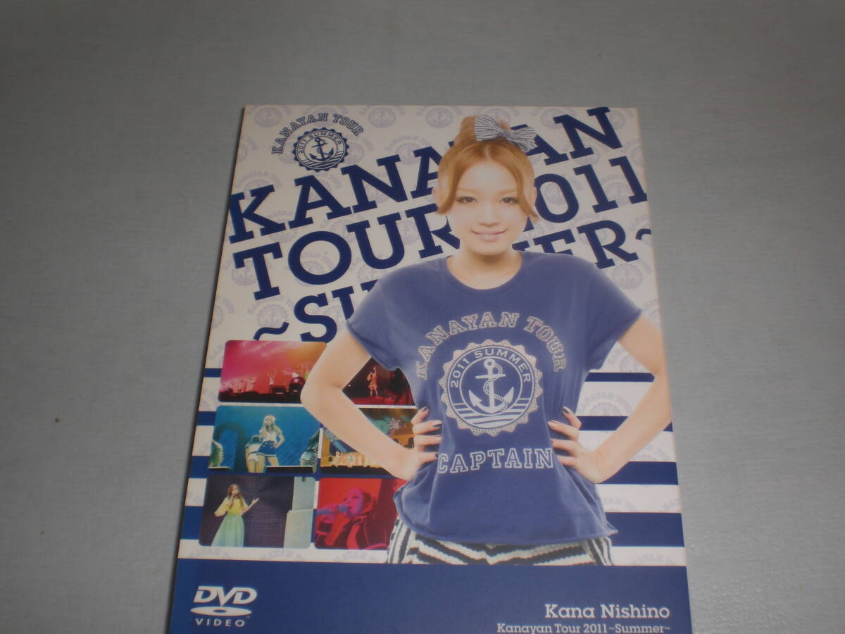 2DVD 西野カナ 初回生産限定盤 Kanayan Tour 2011 ~Summer~ スリーブケースとフォトブック付き拍卖