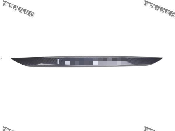 特売!インフィニティ Infiniti Q50 カーボン製 リアルカーボン製 外装パネル リアガーニッシュチューブ 1枚拍卖