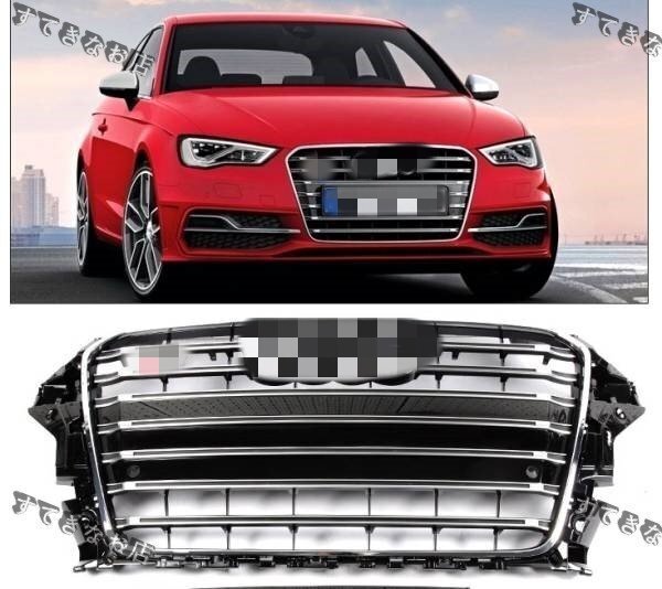 送料無料 アウディ A3 フロント グリル S3拍卖