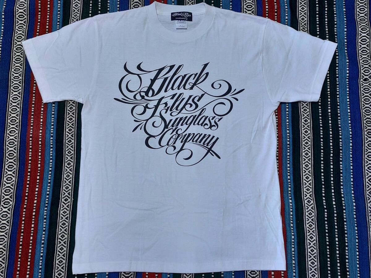 未使用タグ無し BLACKFLYS ブラックフライ 半袖Tシャツ サイズ:M サングラス キムタク拍卖